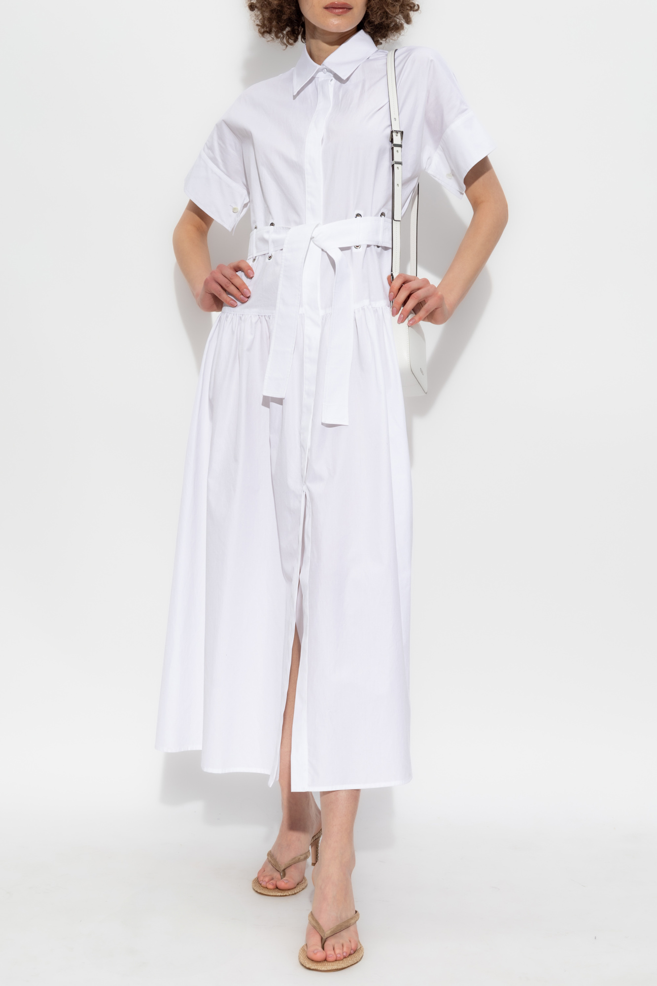 White Cotton dress 'Agoraio' Max Mara - Vitkac Italy